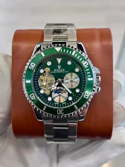 Мужские часы Submariner, Daytona, GMT-Master II, Oyster Perpetual Datejust — BOSSWAT-280W047-ЗЕЛЕН