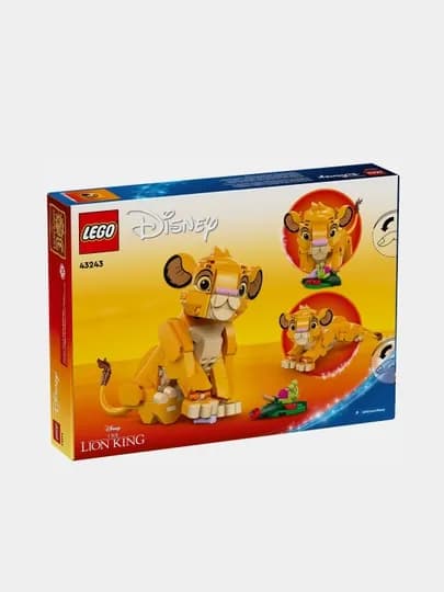Конструктор LEGO Disney Симба, юный Король Лев 6+ — LEGOTOY-P1529B0