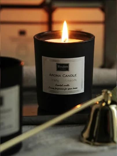Ароматическая свеча с длительным ароматом, подарок — TWB-SCENTEDPRODUCTS-ЧЕРН-bml