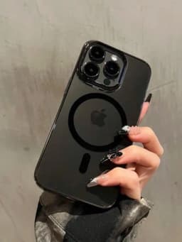 Чехол для iPhone XR, X, XS, XS Max, 11, 12, 13, 14, 15, 16, Pro, Pro Max — ARMORIX-GLASSMAGSAFE2-ЧЕРНСТЕ-17 AIR