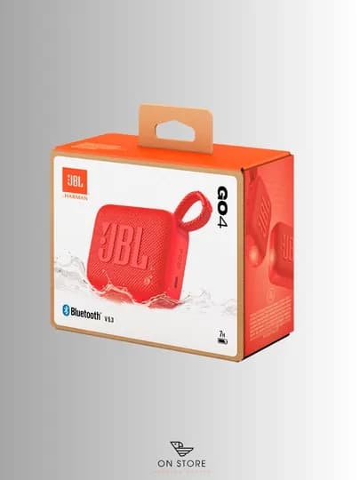 Портативная Bluetooth-колонка JBL GO 4 (Harman) — ONACCCA-JBLGO4HARM-КРАСН