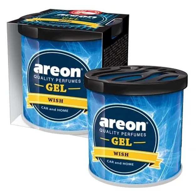 Автомобильный очиститель воздуха Areon gel can Wish