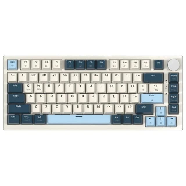 ATTACK SHARK K85 UA, Blueberry, Magnetic Switch, Hot-Swap 🇺🇦