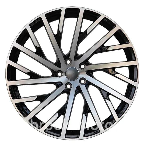 Диска для автомобиля R20 0368 5-112 Black Machine 4 шт