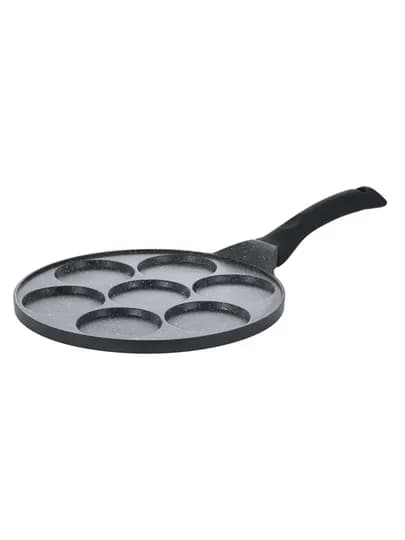Сковорода для приготовления оладьев, блинов и панкейков — КУХАРКА-PANCAKE7-ХРОМ