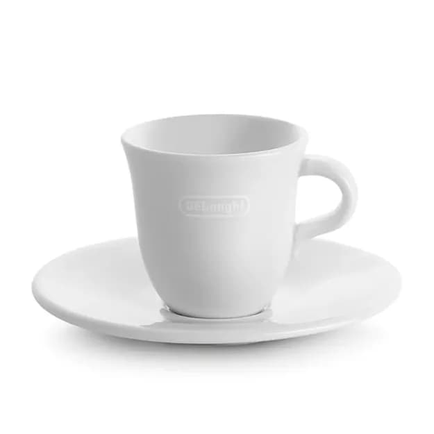 Набор чашек с блюдцем DeLonghi DLSC308 Espresso (2 шт)