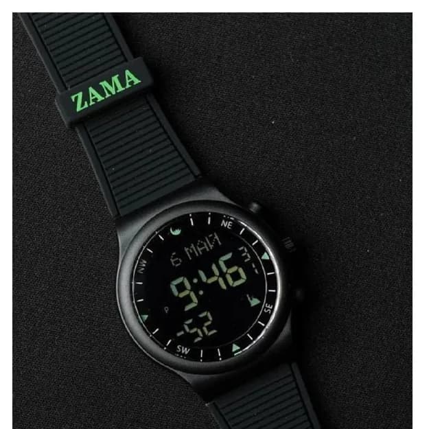 Часы напоминающие о времени молитвы и направлении Киблы, ZAMA WATCH модель