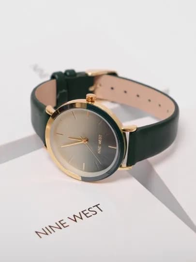 Женские наручные часы Nine West 2346 — TELLER-2346-ЗЕЛЕН