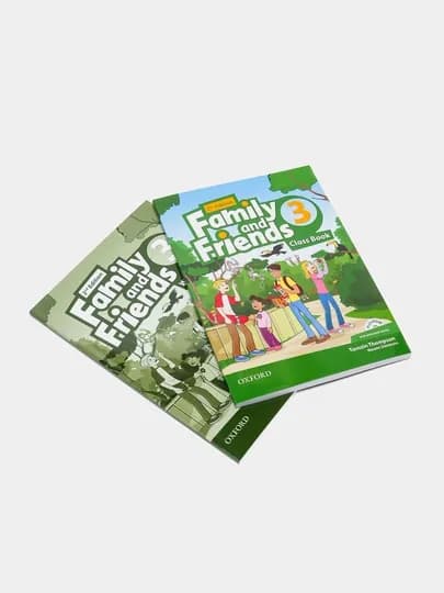 Family and Friends starter 1, 2, 3, 4, 5 части, формат A4 — NBOOKS-FAMILY-БЕЖЕВ