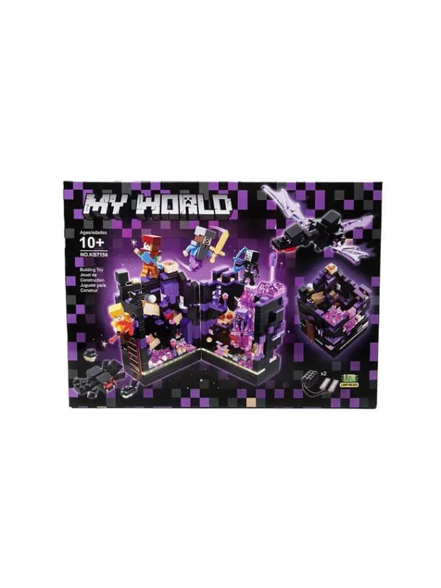 Лего конструктор minecraft