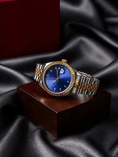 Женские классические наручные часы — LWATCHS-70W0211-СИНИЙ