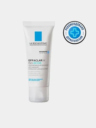 Ультра Успокаивающий восстанавливающий уход LA ROCHE-POSAY EFFACLAR Н ISO-BIOME, против несовершенств, 40 мл — VICHLRP-LRP999
