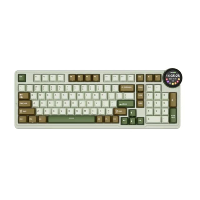 ROYAL KLUDGE N99, Mocha Grey, Violet Switch, RGB LED, Hot-Swap, RU Layout