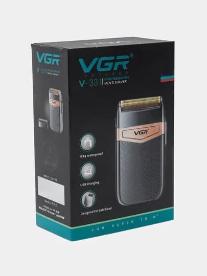 Бритвенный станок, шейвер, электробритва, VGR V-331 — MARKPRO-VGR