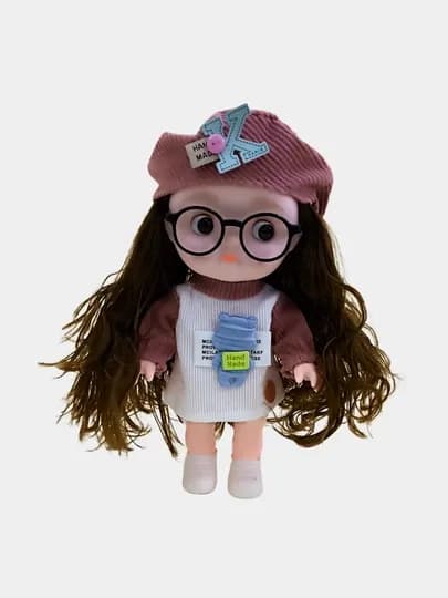 Кукла MayMay, пупс 3D глазки, кукла коллекционная 22 см, аниме — TOYMAG-MAYKUK2-ПУДР