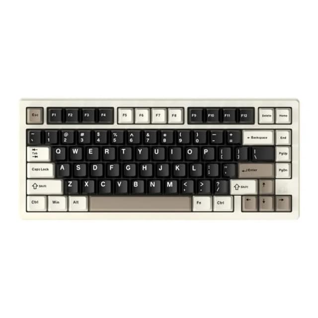 ATTACK SHARK X75, Cheese White, Crystal Switch, Hot-Swap