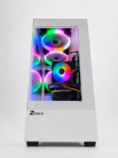 Готовый ПК Core i5, 8 ГБ RAM, SSD 512 ГБ–1 ТБ, RGB-кулер и корпус с подсветкой. Бонус! — NURBARS-RGBCASE23-SSD256