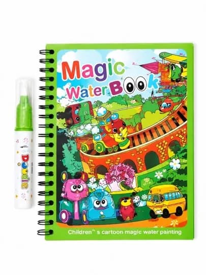 Magic Water Book — 1985300-РАЗУКРАШКА-ЗЕЛЕН