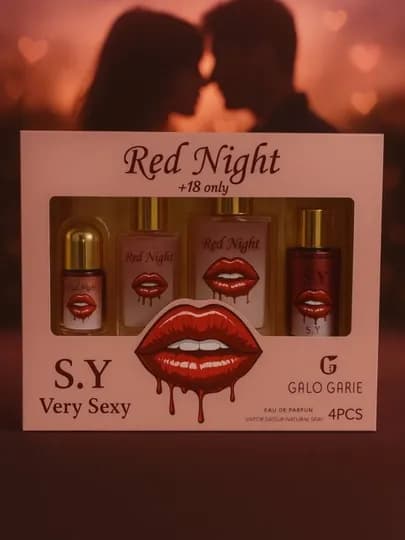 Коллекция феромонов Red Night "ДУХИ, ЛАК ДЛЯ ВОЛОС, ДЕЗОДОРАНТ, СПРЕЙ ДЛЯ ТЕЛА" — 999UZB-2225567
