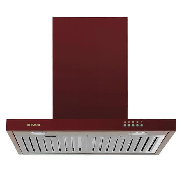 Вытяжка Shivaki 1460 T Shap Бордовый
