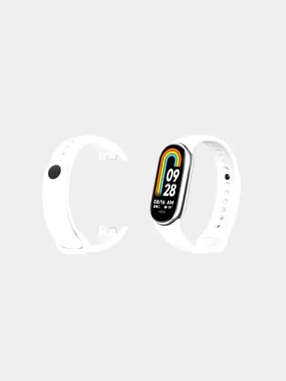 Силиконовые ремешки для Xiaomi Mi band 8 и Xiaomi Mi band 9 — MIBOX-8MIREZ9-R8FIOLT