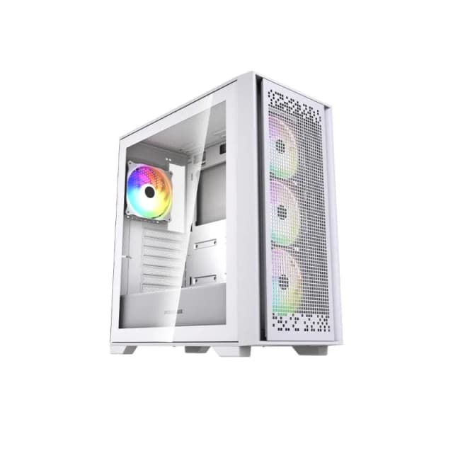 PowerCase ByteFlow V2 White + Power Supply PB700 White
