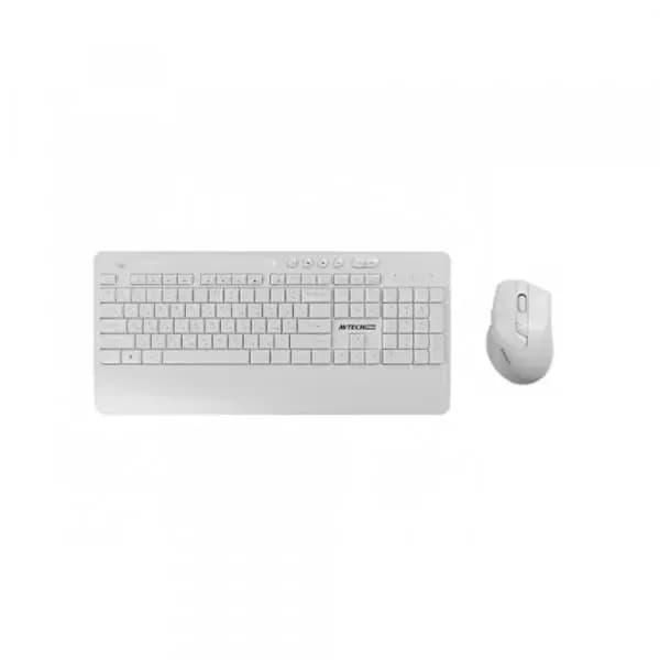 Клавиатура и мышь Avtech Pro CW603 White