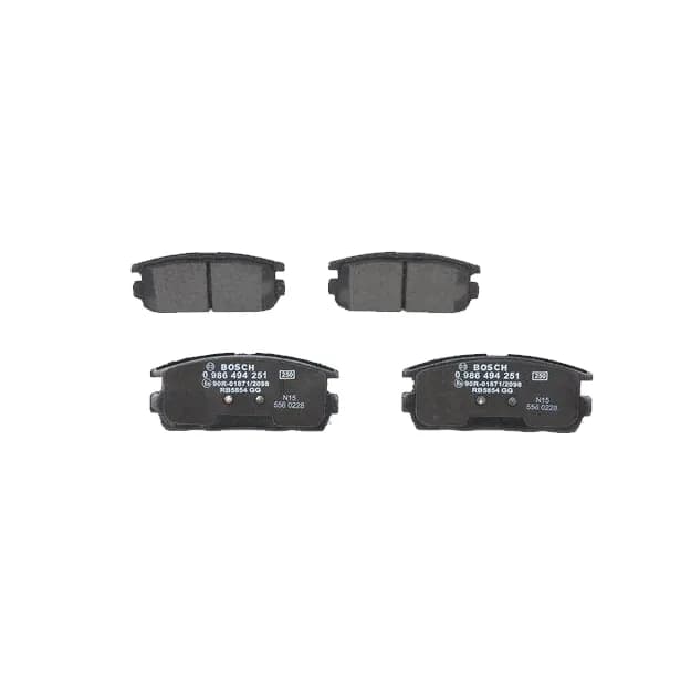 Колодки тормозные задние Bosch Captiva 0986494251