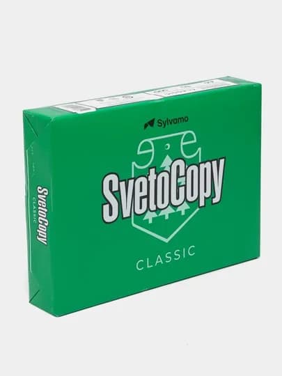 Бумага офисная SvetoCopy Classic, формат А4, 80 г/м², 500 листов — DIMO-13-БЕЛЫЙ