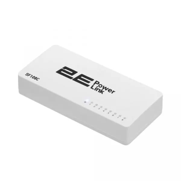 Коммутатор 2E PowerLink SG108C 8xGE гигабитный неуправляемый