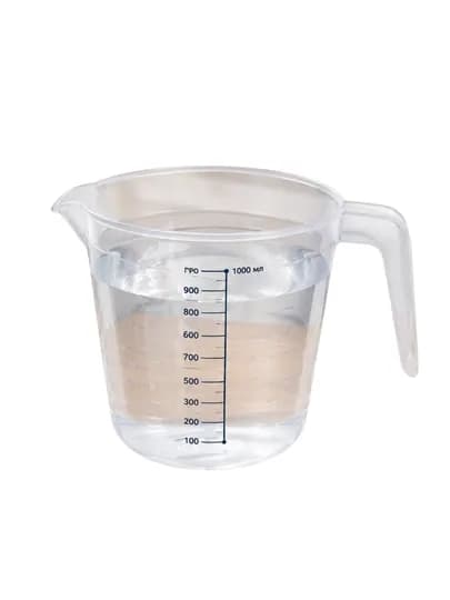 Мерный стакан пластиковый 0,5 литра 1 литр 2 литра для кухни — HPLAST-HPMERKA-ПРОЗР-2 L