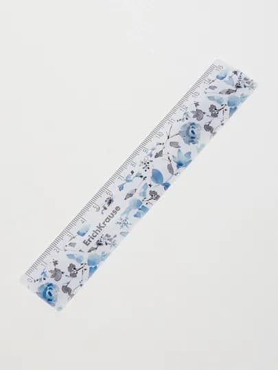 Линейка пластиковая ErichKrause Frozen Beauty, 15см, ассорти 55893 — ERKR-55893-БЕЛЫЙ
