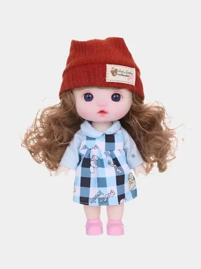 Кукла MayMay, пупс 3D глазки, кукла коллекционная 22 см, аниме — TOYMAG-MAYKUK2-КРАСН