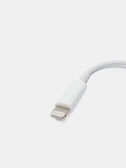 Переходник для Samsung и iPhone аудио-разъём на Lightning и Type-C, для AUX и наушников — APPMOBI-PEREXAD-СЕРЫЙ