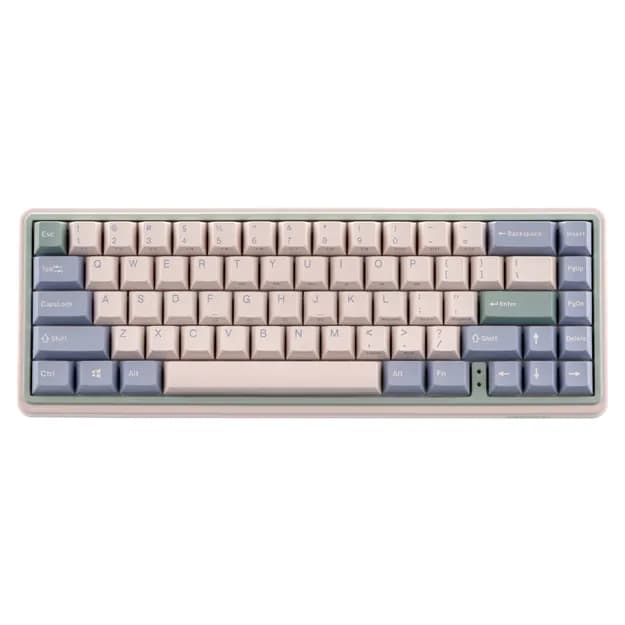 Механическая клавиатура Varmilo Minilo VXT67 Eucalyptus 67Key, Gateron G Pro 2.0 Red, BT/WL/USB-A A42A046E0A5A01A039