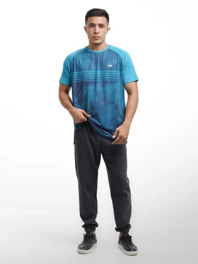 Мужская спортивная майка Dunlop MENS Game TEE 5 — DUNLOP-880288-БИРЮЗ-XXL