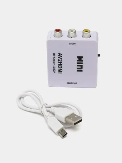 Конвертер HDMI в AV (RCA) и AV в HDMI, Видео адаптер для ТВ и приставок — PSGAME-HDCONV-HDCONV1