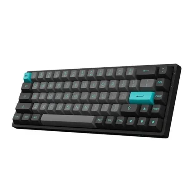 Механическая клавиатура Akko 3068B Plus Black & Cyan