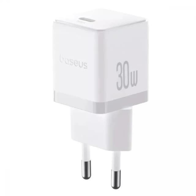 Сетевое зарядное устройство Baseus Palm White Fast Charger 1C 30W EU