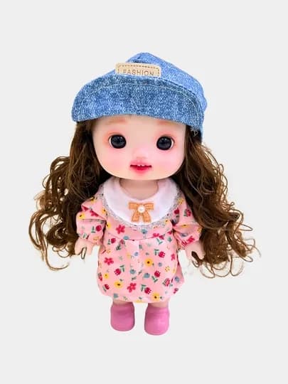 Кукла MayMay, пупс 3D глазки, кукла коллекционная 22 см, аниме — TOYMAG-MAYKUK2-ЛАЗУР