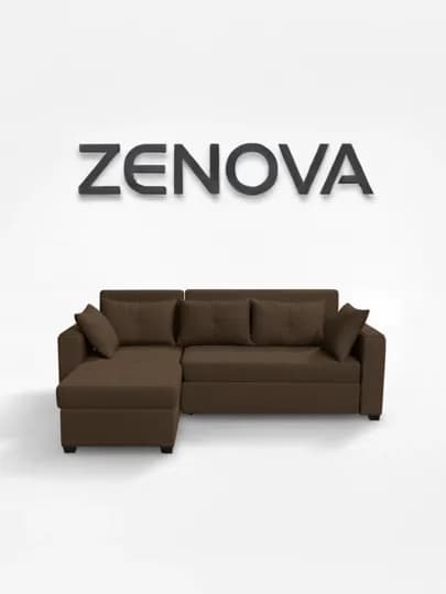 "ZENOVA" ,мягкая мебель, мебель, угловая мебель, кухонная мебель, мебель для гостиной — LOFTFUR-ZENOVA230X150-ТЕМНКОР-ZNOchap-ZNOdek-ZNOmato