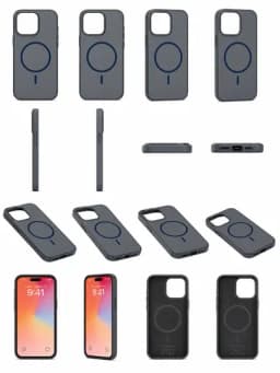 MagSafe чехол для iPhone 11.12.13.14.15.16 Pro Max, магнитный силиконовый чехол — VOLTSHO-CHEXOL01-ЗЕЛХАКИ-11 pro