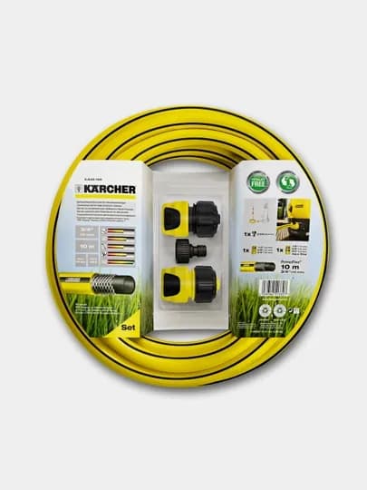 Комплект соединений Karcher 2.645-156.0 для мойки и полива с шлангом 10 м — KAERCHE-26451560