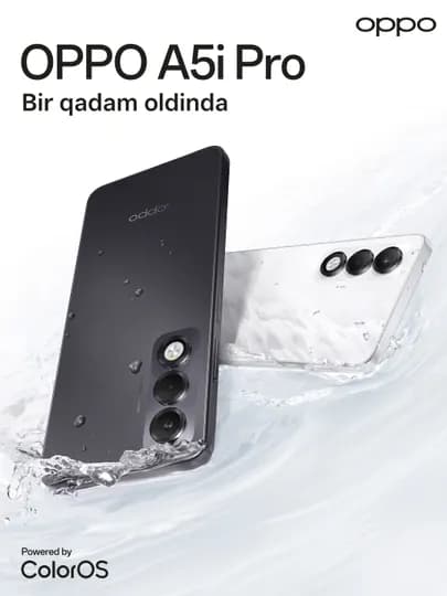 Смартфон Oppo A5i про (8+8)/128 ГБ, белый/фиолетовый, IP65 пылевлагозащита, 1 год гарантии — OPPOSC-CPHA5I-ФИОЛЕТ-a5i128