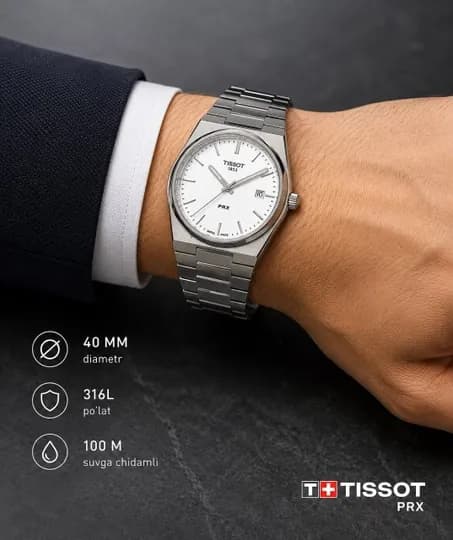 Мужские наручные часы Tissot — NOV128-SO8AT-СЕРЕБРН