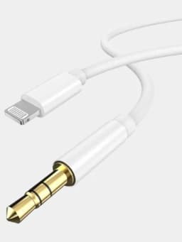 IPhone Переходник AUX Lightning на аудио 3.5 — DNEST-LIGHTNI