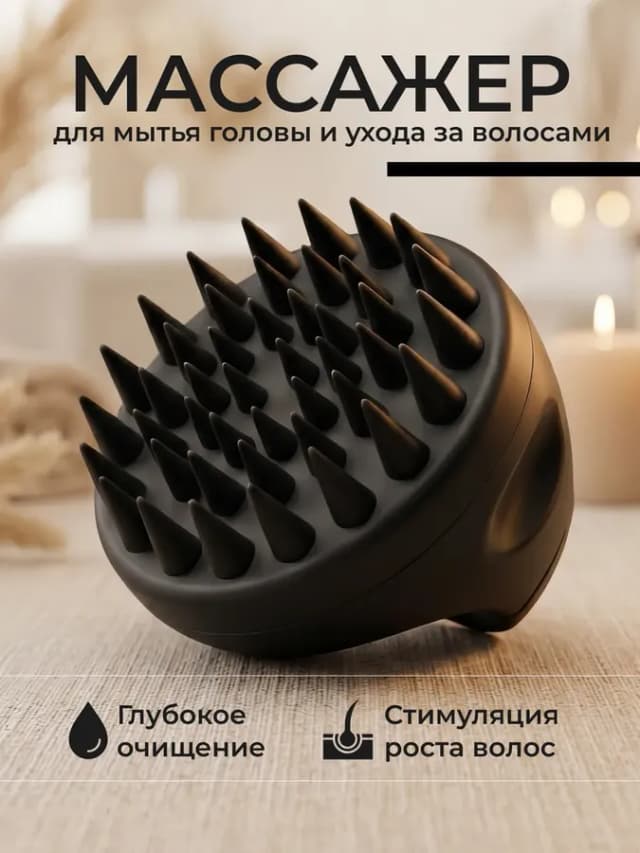 Массажер для головы и мытья волос