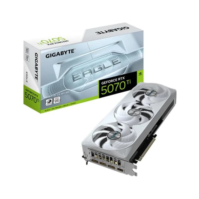 Gigabyte GeForce RTX™ 5070 Ti EAGLE OC ICE SFF 16G